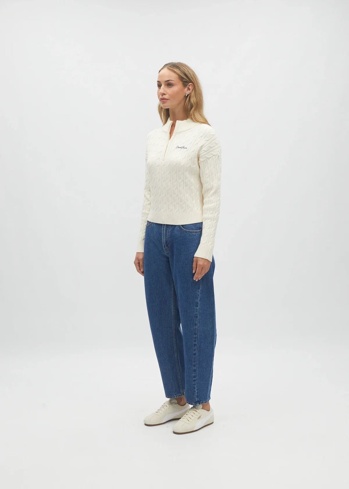 Diesel Giselle Knit - Dove White