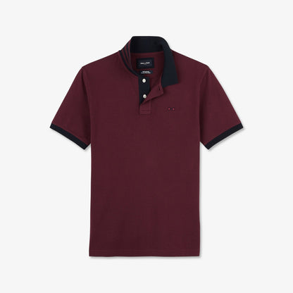 Eden Park Polo Shirt -  Burgundy