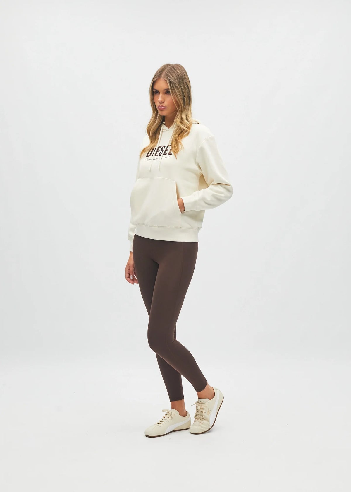 Diesel Cece Hoody - Stone Ivory