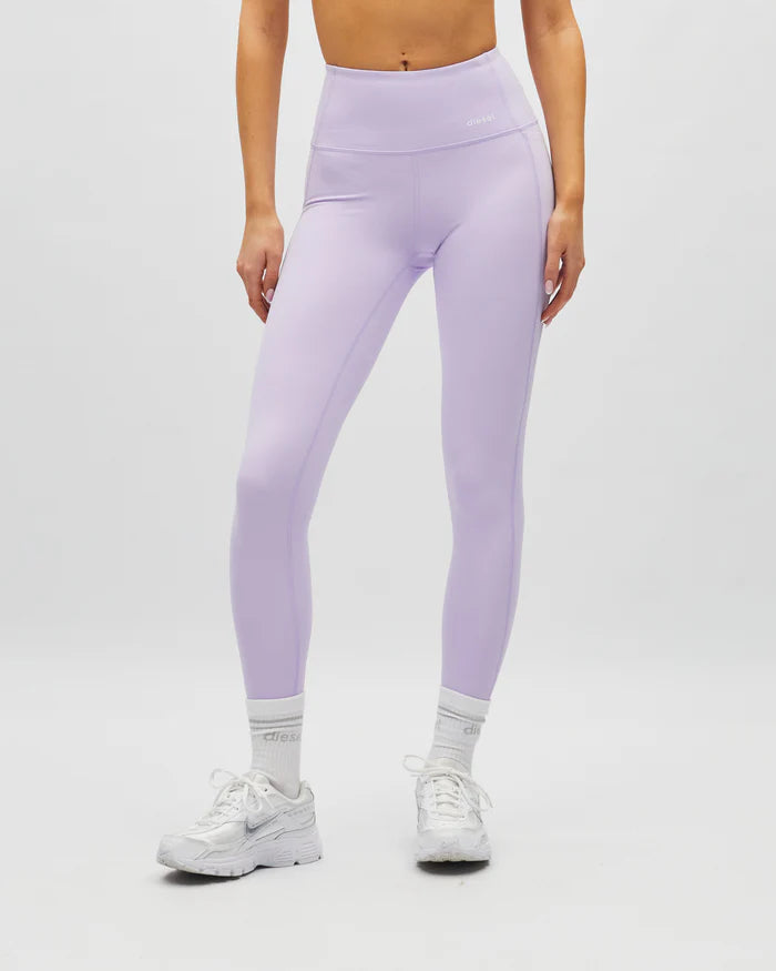 Diesel Pellet Ultra High Rise Pant - Veil Lilac