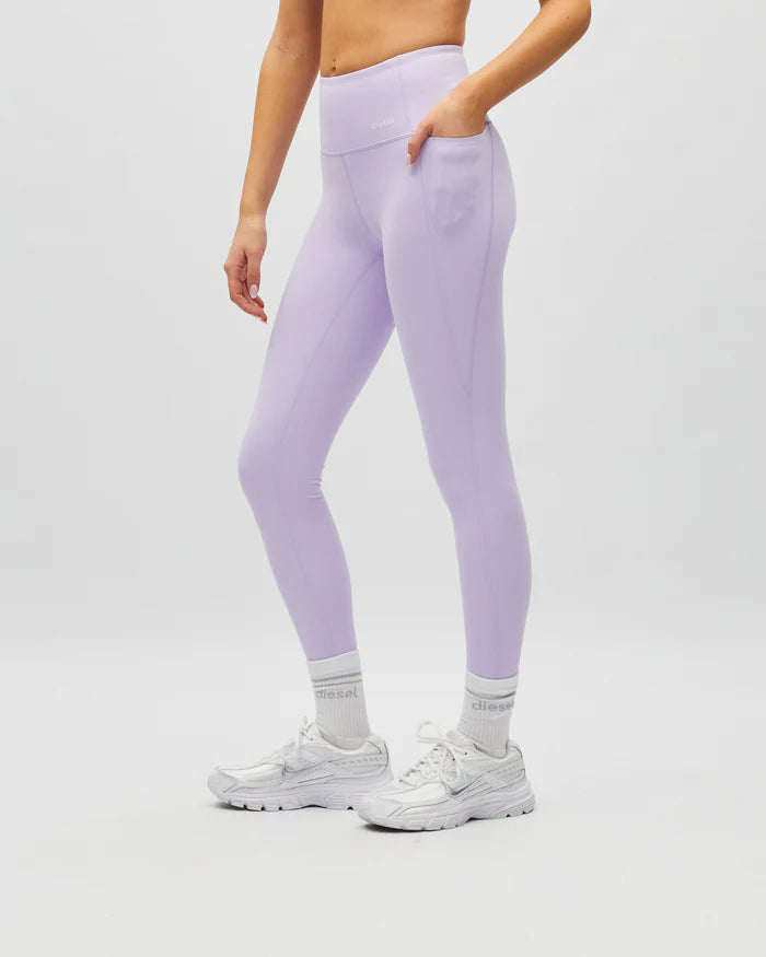 Diesel Pellet Ultra High Rise Pant - Veil Lilac