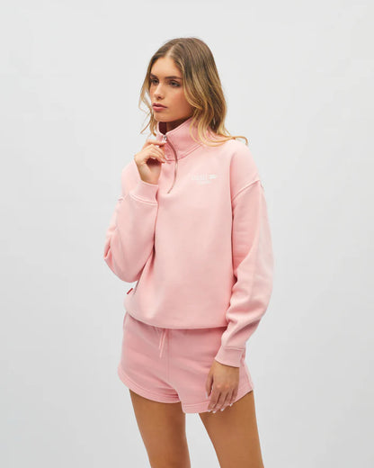 Diesel Hayse Half Zip - Acid Pink