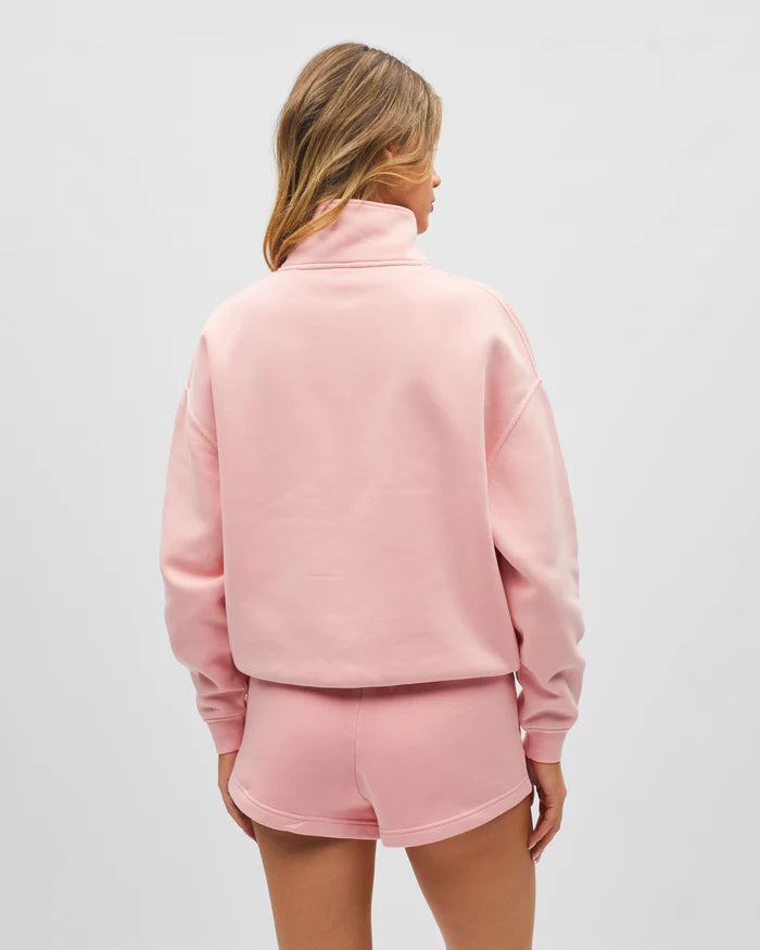Diesel Hayse Half Zip - Acid Pink
