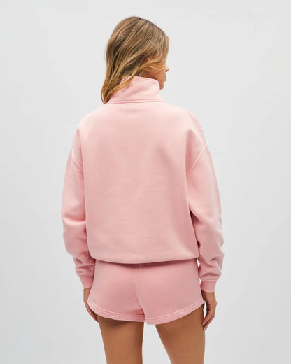 Diesel Hayse Half Zip - Acid Pink