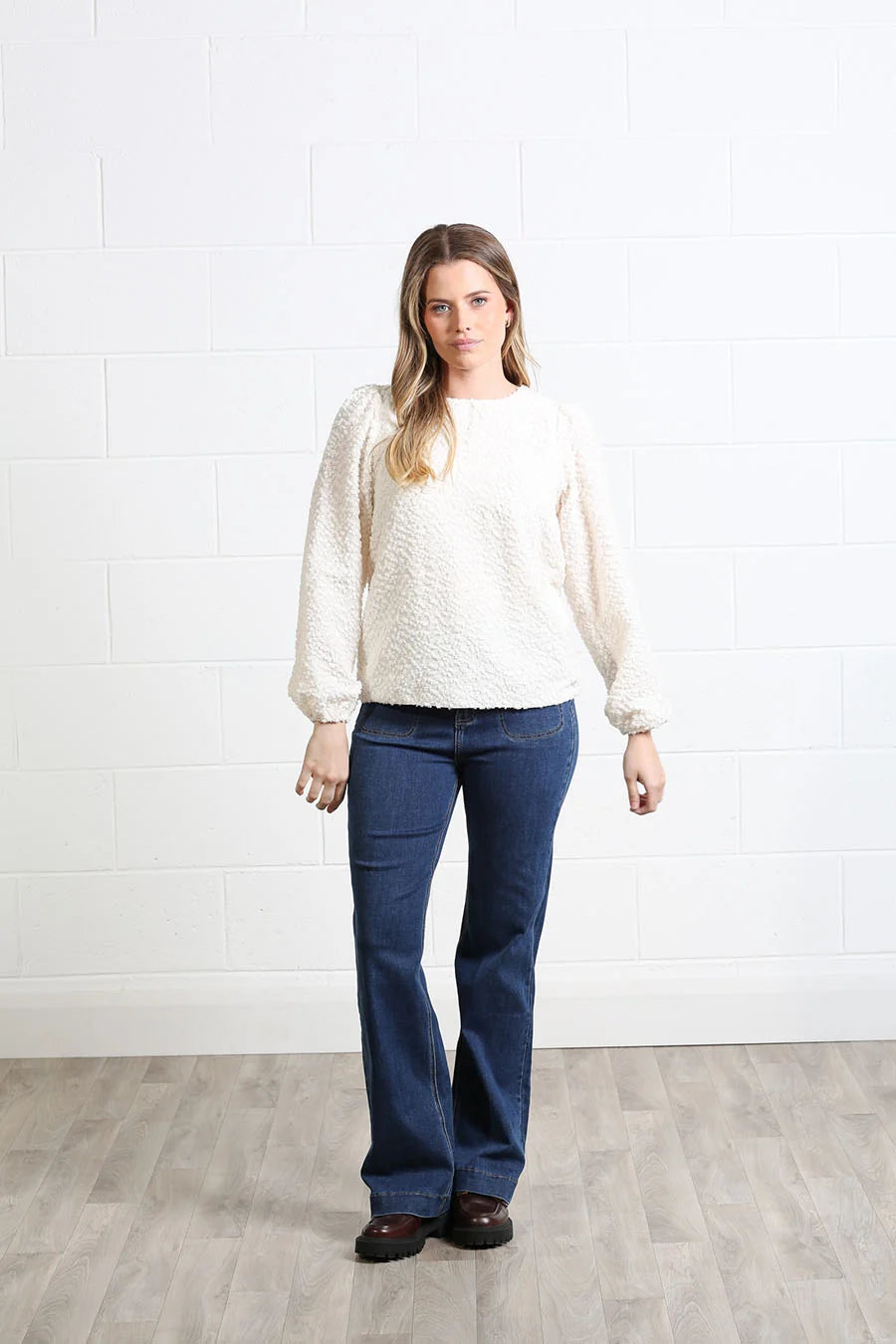 Rant & Rave Hannah Top - Cream