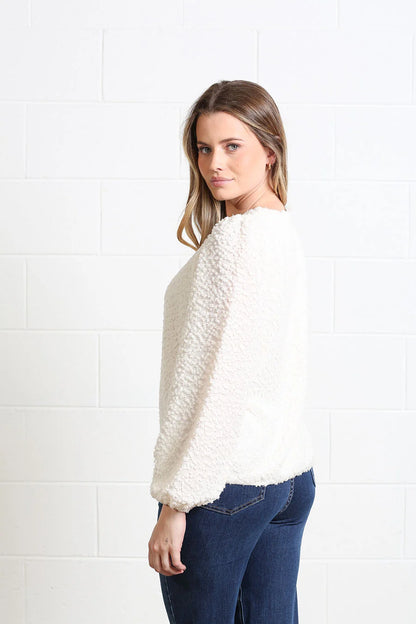 Rant & Rave Hannah Top - Cream