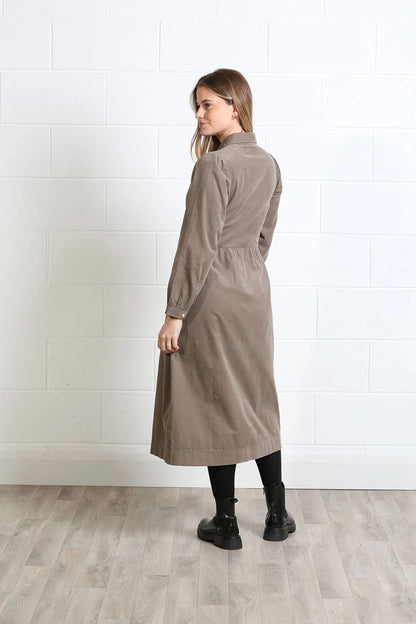 Rant & Rave Hazel Shirt Dress - Biscuit