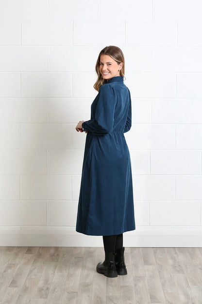 Rant & Rave Hazel Shirt Dress - Teal