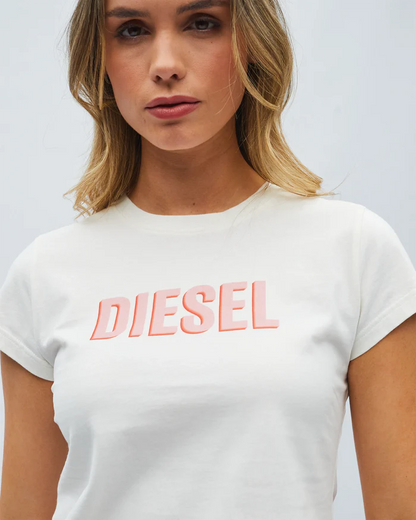 Diesel Helena Tee - Dove White