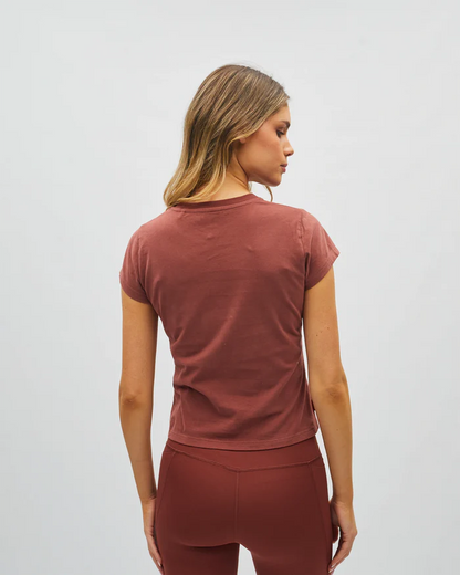 Diesel Helena Tee - Mahogony Dust