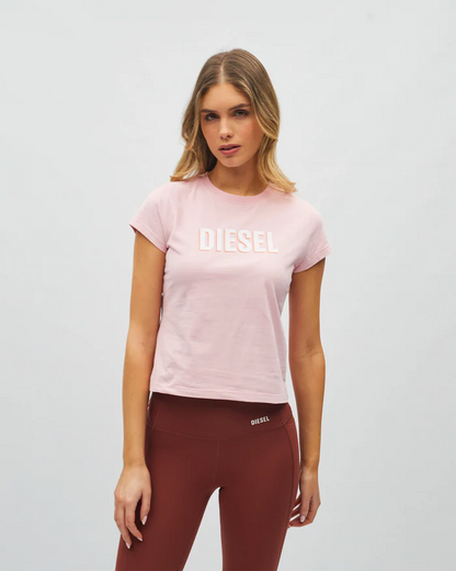 Diesel Helena Tee- Acid Pink