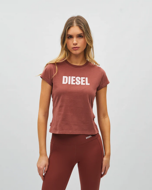 Diesel Helena Tee - Mahogony Dust