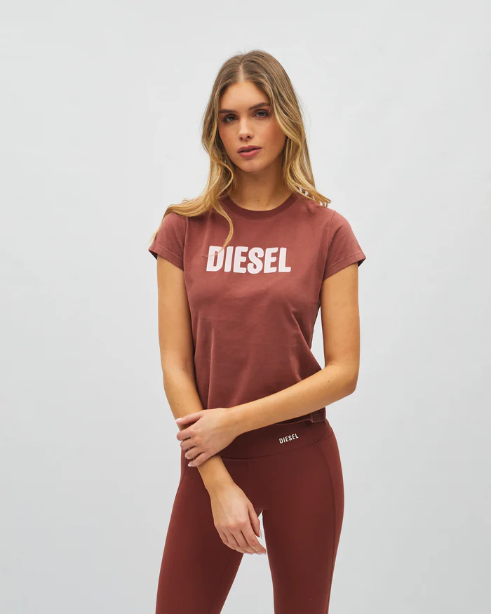 Diesel Helena Tee - Mahogony Dust