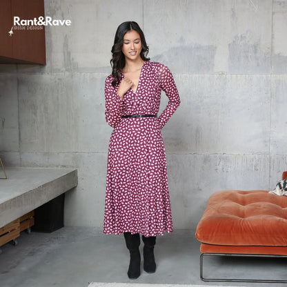 Rant & Rave Henrietta Dress - Pink
