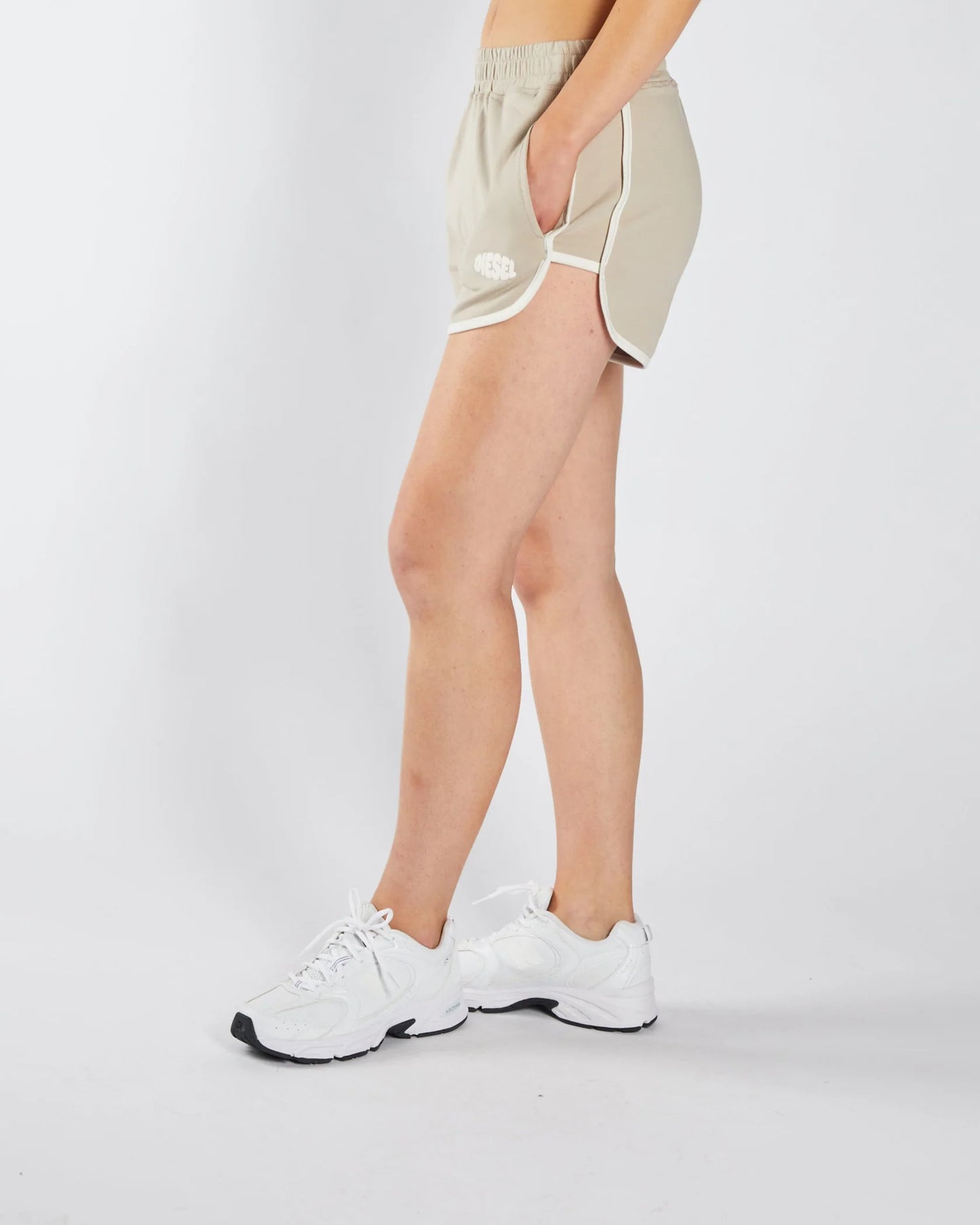 Diesel Hanora Shorts- Soft Mushroom