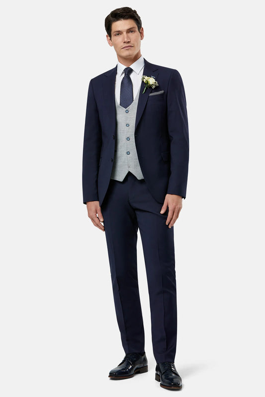 Benetti Harold Waistcoat - Silver