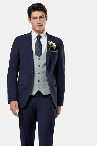 Benetti Harold Waistcoat - Silver