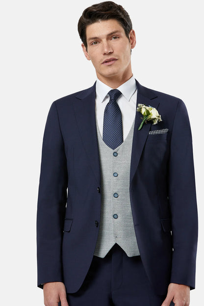 Benetti Harold Waistcoat - Silver