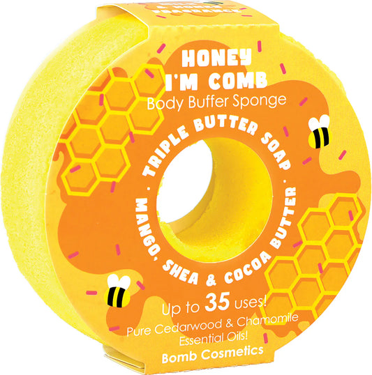 Bomb Cosmetics Honey I’m Comb Big Body Buffer