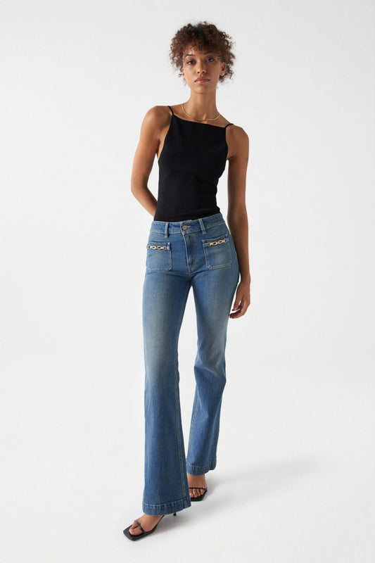Salsa Destiny Push Up Flare Jeans