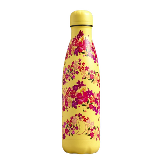 Chilly's 500ml Floral Water Bottle - Zig Zag Ditsy