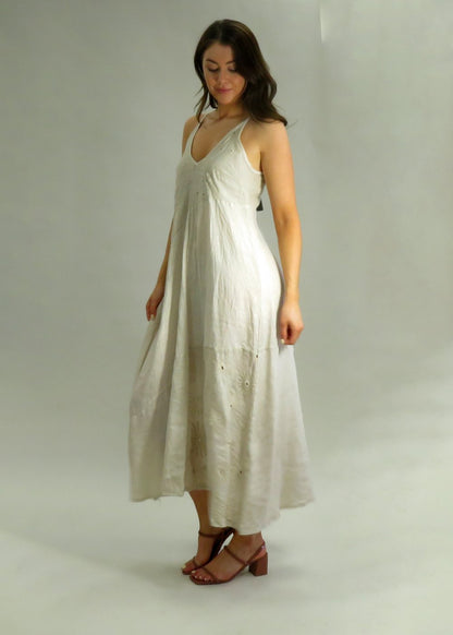 Deck Linen Dress - Beige
