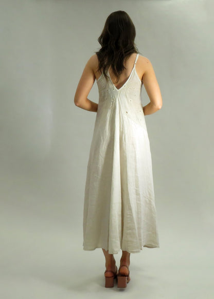 Deck Linen Dress - Beige