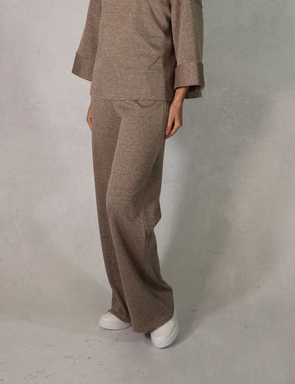 Deck Ribbed Trousers - Taupe