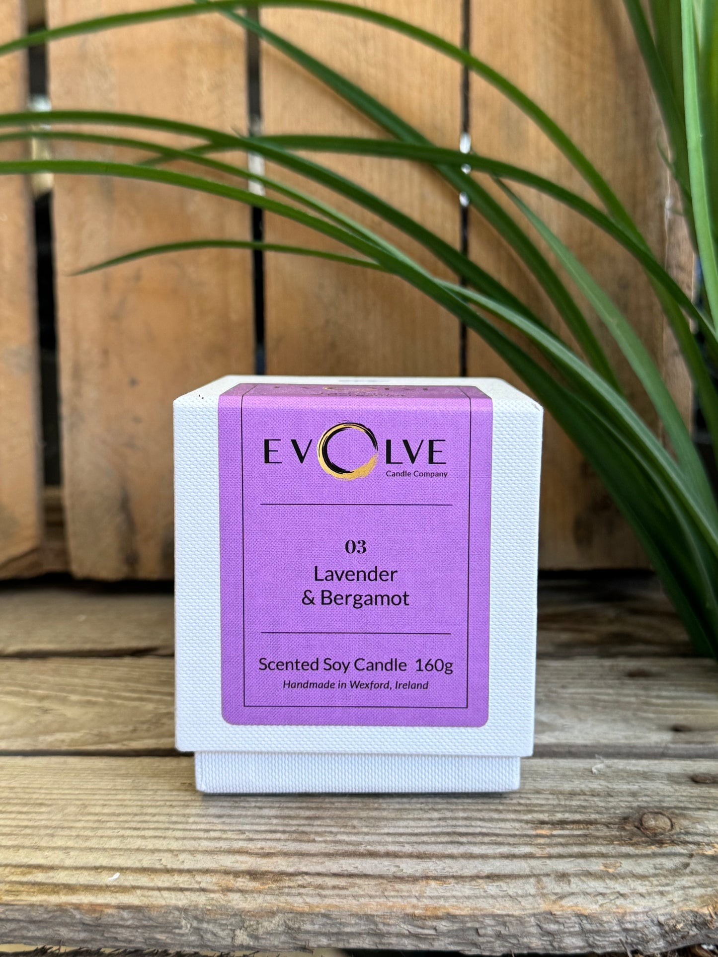 Evolve Soy Candle - 03 Lavender & Bergamot