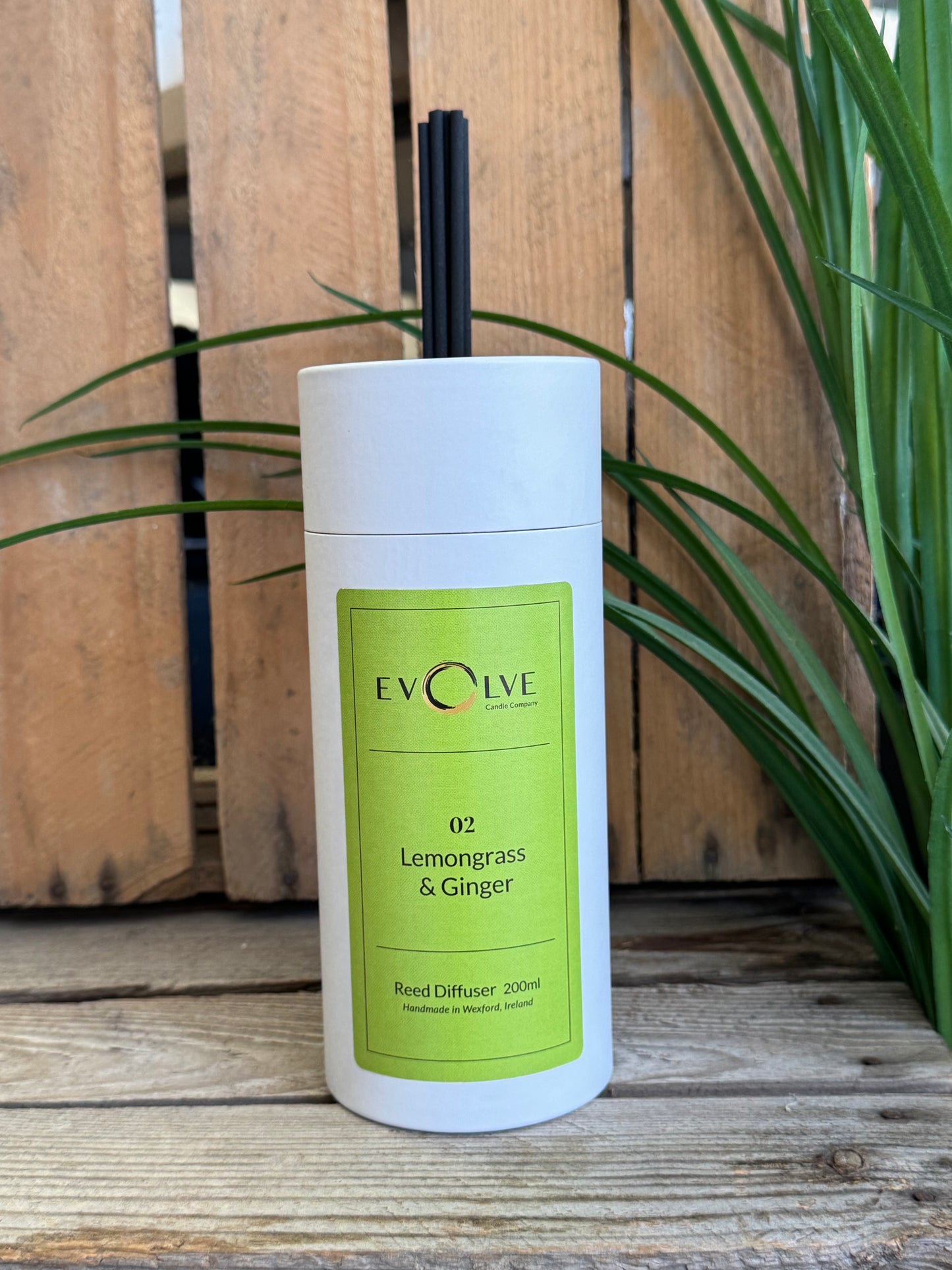 Evolve Reed Diffuser - 02 Lemongrass & Ginger