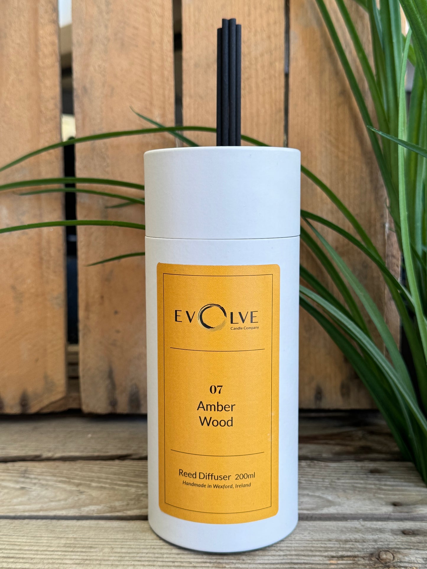 Evolve Reed Diffuser - 07 Amber Wood
