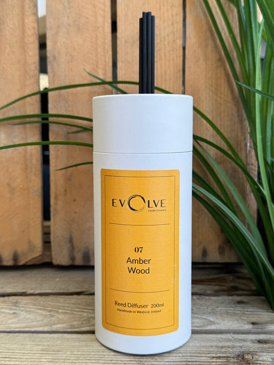 Evolve Reed Diffuser - 07 Amber Wood