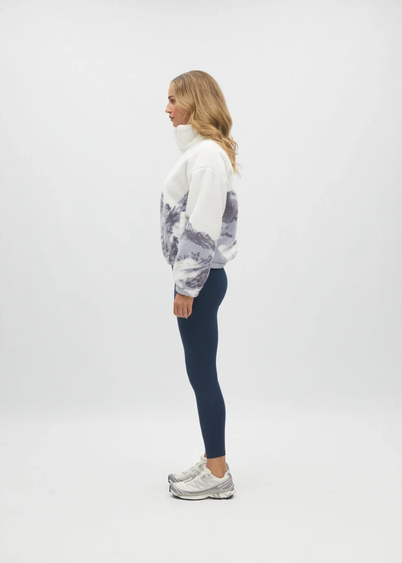 Diesel Nordic Half Zip - Multi Blue