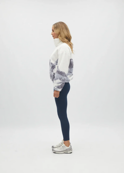 Diesel Nordic Half Zip - Multi Blue