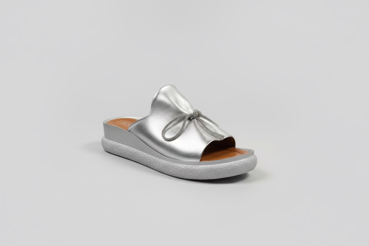 Loretta Vitale Sandal - Silver