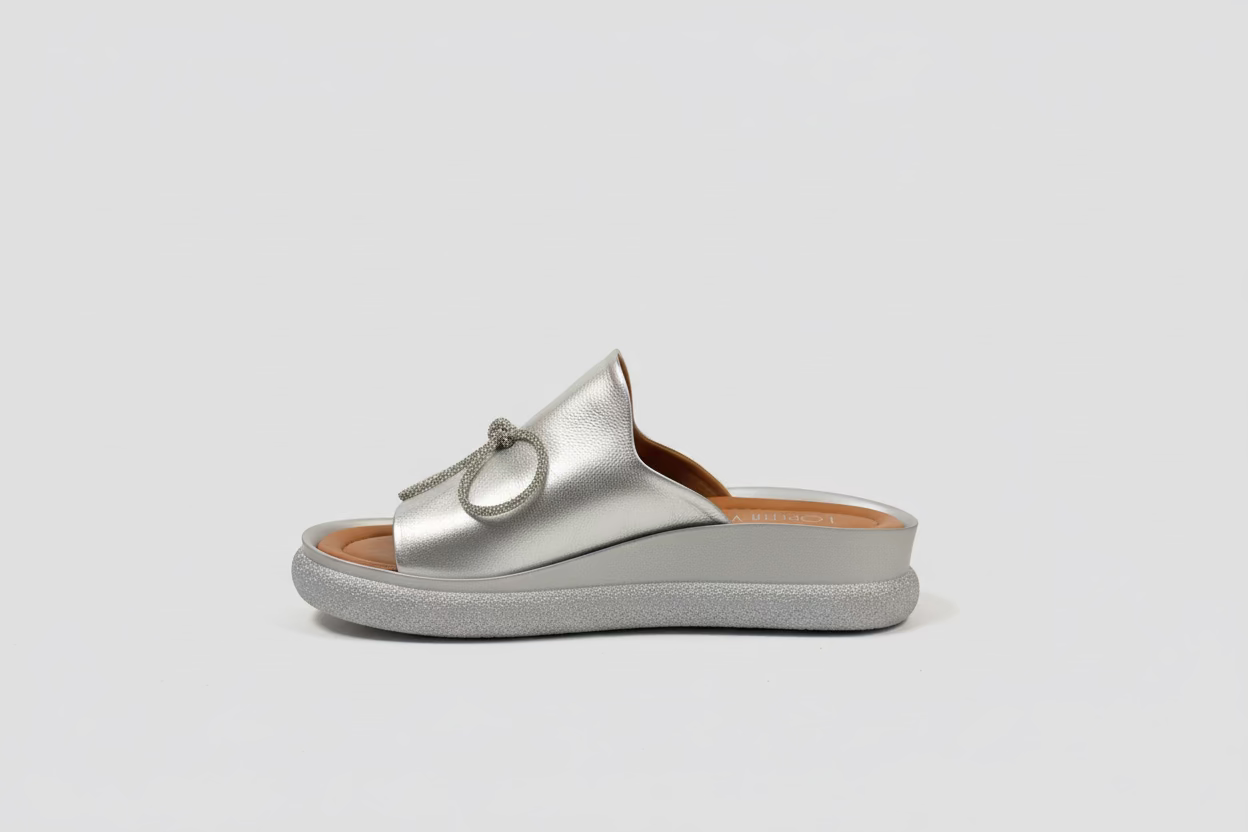 Loretta Vitale Sandal - Silver