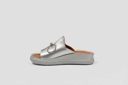 Loretta Vitale Sandal - Silver