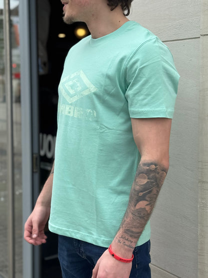 Umbro Distressed Logo Graphic Tee - Ocean Wave