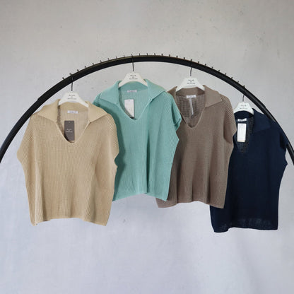 Deck Collar Knit Jumper