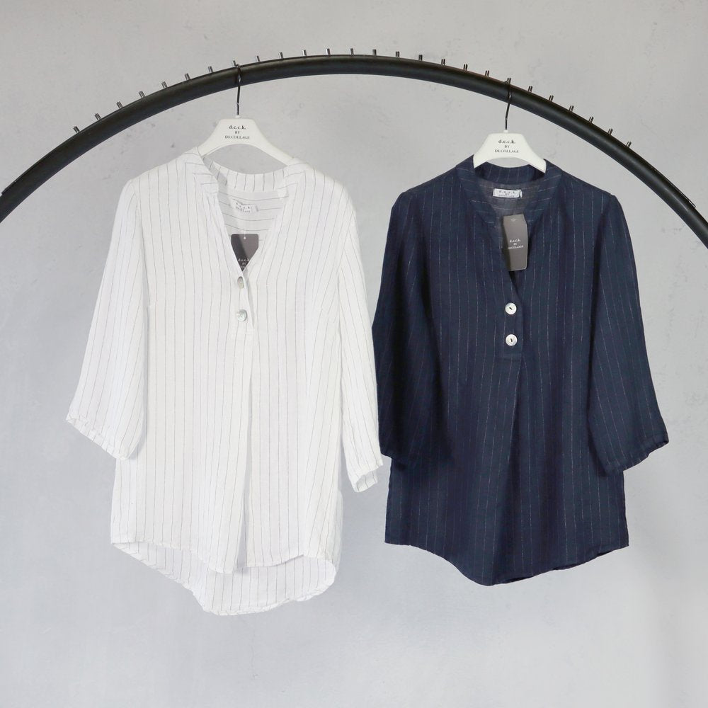 Deck Linen Shirt - White