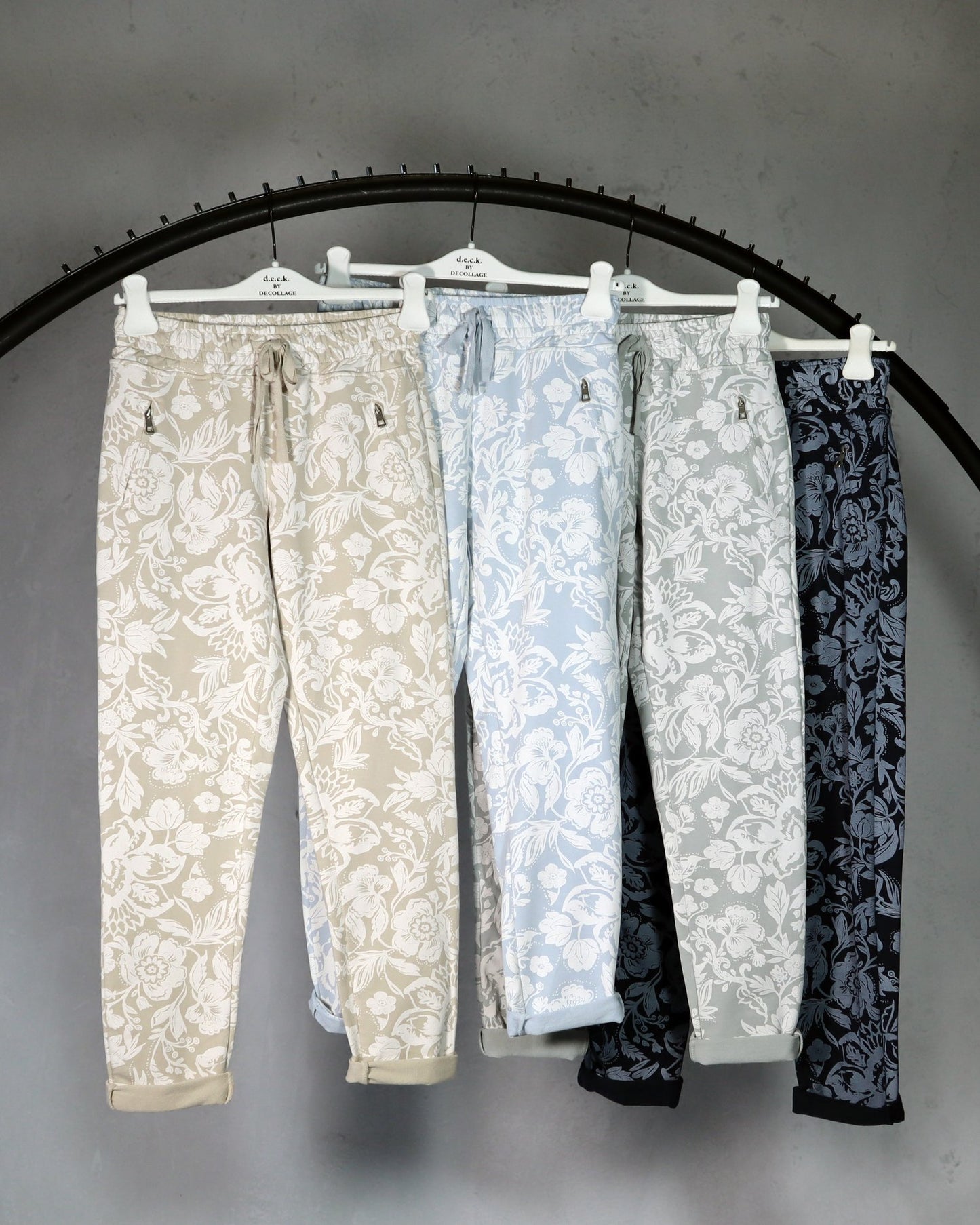 Deck Jersey Jogger - Floral Print