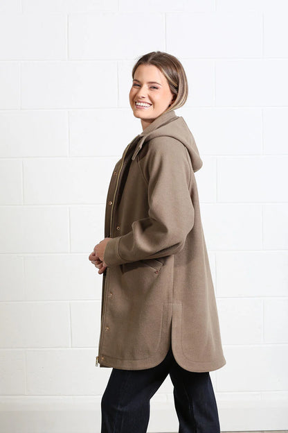 Rant & Rave Joanna Coat -  Moss