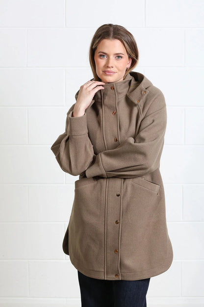 Rant & Rave Joanna Coat -  Moss