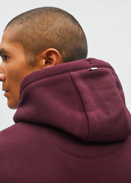 Diesel Julian Hoodie - Deep Burgundy