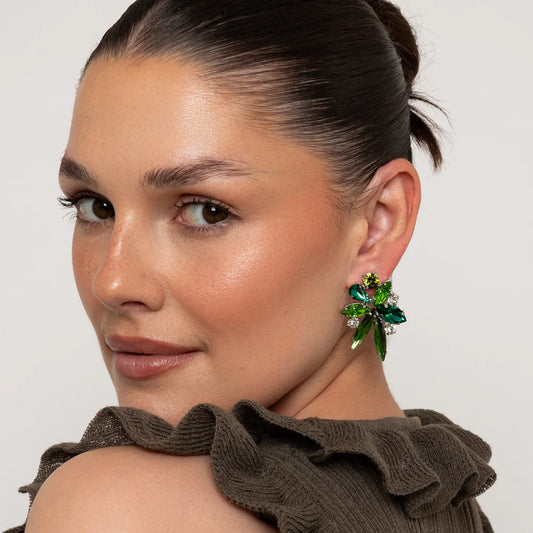 Knight & Day Amani Emerald Earrings