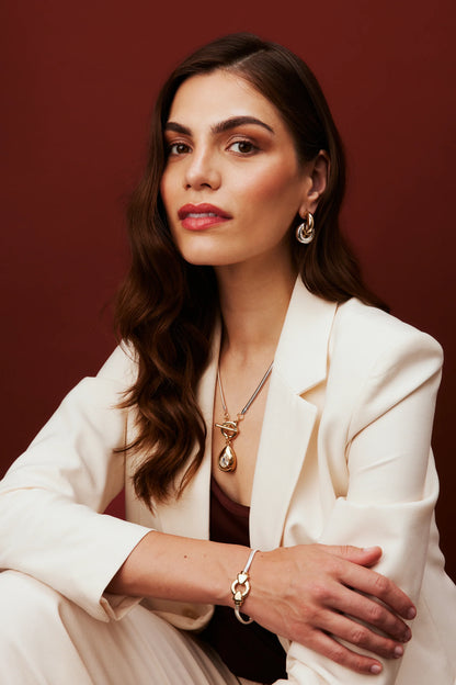 Knight & Day Kyleigh Mixed Metal Earring