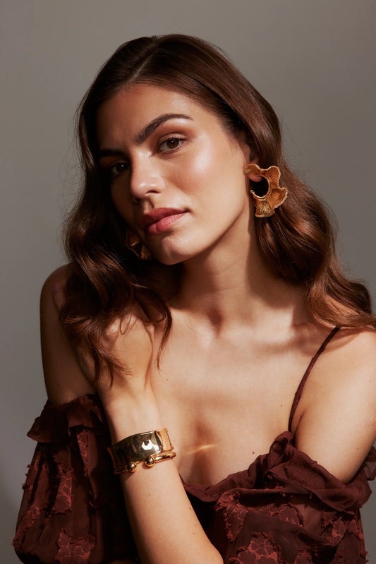 Knight & Day Alania Gold Earring