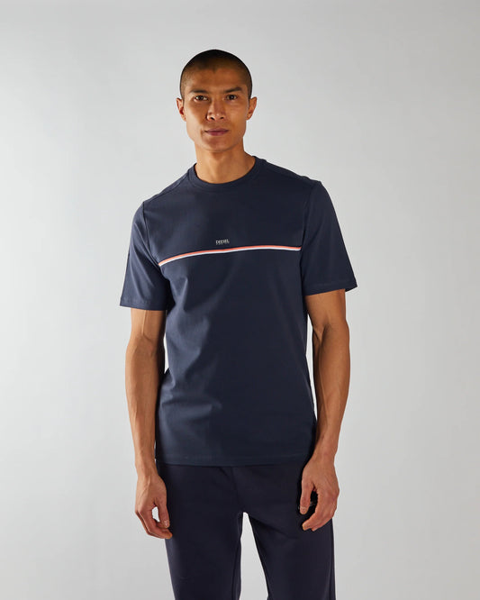 Diesel Lachlan Tee - Navy Galaxy
