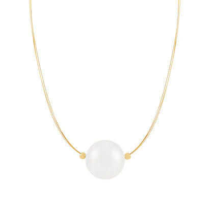 Knight & Day Large Pearl Necklace