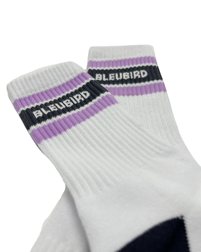 Bleubird Crew Socks - Lavender